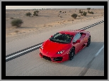 2016, Czerwone, Lamborghini Huracan LP 580-2